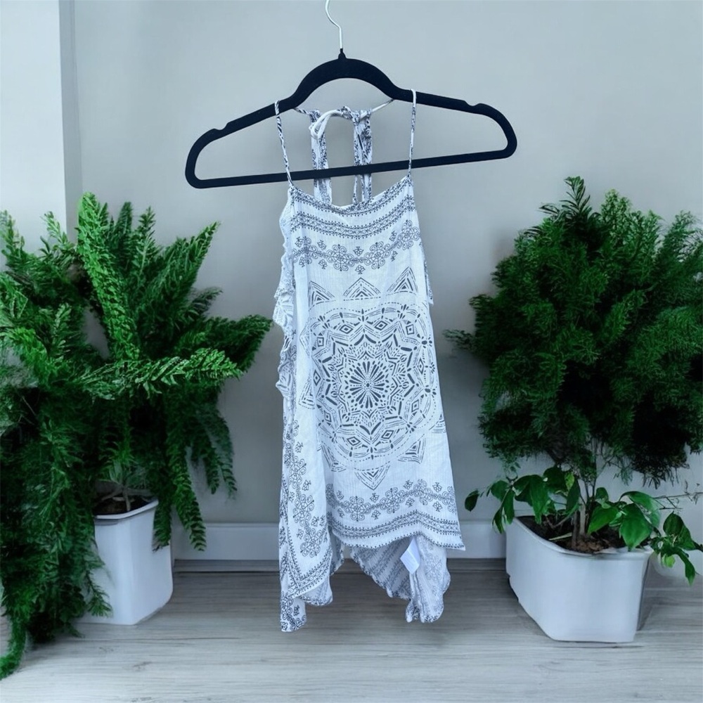 Surf Gypsy NWT Hankerchief Print Tank Top Medium